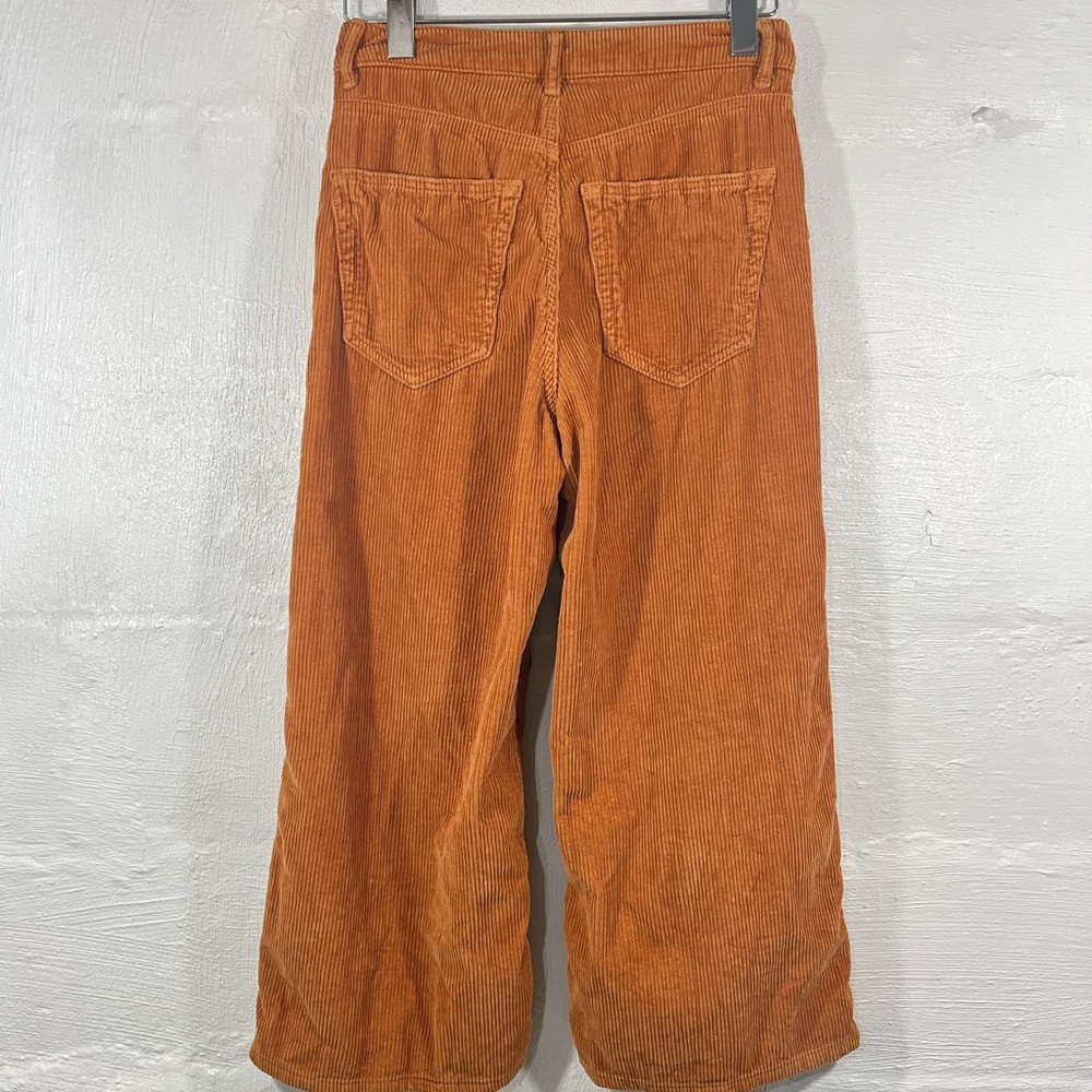 TOPSHOP MOTO CROP CORDUROY PANTS (a369) - Picture 6 of 11